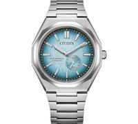 CITIZEN NK5020 Orologio automatico da uomo Zenshin 60 Super Titanium con cinturino in titanio e vetro zaffiro, blu ghiaccio