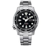 Citizen NY0040-50E Men's Watch - Black Dial, Stainless Steel Bracelet
