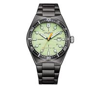 Orologio Vagary Aqua39 trattato IP nero quadrante verde IB9-506-41