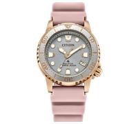 CITIZEN Orologio analogico al quarzo da donna con cinturino in poliuretano EO2023-00A, Colore: rosa., cinghia