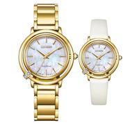 Citizen Orologio Analogico al Quarzo Giapponese Donna con Cinturino in Acciaio Inossidabile EM1092-64D