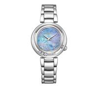 Citizen Orologio Analogico al Quarzo Giapponese Donna con Cinturino in Acciaio Inossidabile EM1110-81N