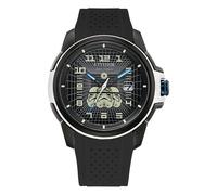 Citizen Orologio Analogico al Quarzo Uomo con Cinturino in Poliuretano AW1659-00W