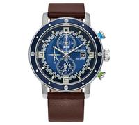 Citizen Orologio analogico da uomo Eco-Drive con cinturino in pelle CA0768-07W