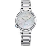 Citizen Orologio Analogico Eco-Drive Unisex Adulti con Cinturino in Acciaio Inossidabile EM0910-80D