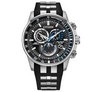 Citizen Orologio Analogico Eco-Drive Uomo con Cinturino in Acciaio Inossidabile e Poliuretano CB5970-02H
