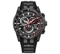 Citizen Orologio Analogico Eco-Drive Uomo con Cinturino in Acciaio Inossidabile e Poliuretano CB5977-03E