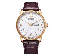 CITIZEN Orologio Analogico al Quarzo Uomo con Cinturino in Pelle BM8553-16A