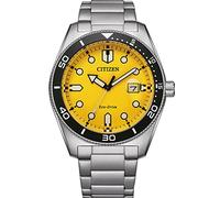 Citizen Orologio Analogo al Quarzo Giapponese Uomo con Cinturino in Acciaio Inossidabile AW1760-81Z