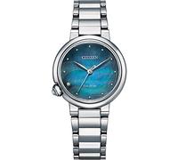 Citizen Orologio Analogo Eco-Drive Unisex Adulti con Cinturino in Acciaio Inossidabile EM0910-80N