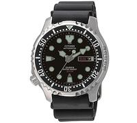 CITIZEN Orologio automatico NY0040-09EEM, argento/nero, cinghia
