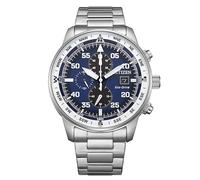 CITIZEN Orologio Aviator Crono Blu da Uomo in Acciaio Inossidabile - Rif. CA0880-58L