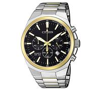 Citizen Orologio Cronografo al Quarzo da Uomo. con Cinturino in Acciaio Inossidabile AN8174-58E