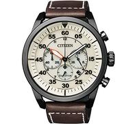 Citizen Orologio Cronografo Automatico Uomo con Cinturino in Pelle CA4215-04W