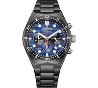 Orologio Vagary Aqua39 Crono trattato IP nero quadrante blu IV2-206-71