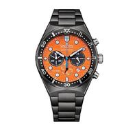 Orologio Vagary Aqua39 Crono trattato IP nero quadrante arancione IV2-206-91