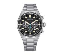 Orologio Vagary Aqua39 Crono in acciaio quadrante nero IV2-214-51