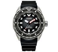 CITIZEN Orologio da polso analogico automatico da uomo Promaster Marine, Nero, cinghia
