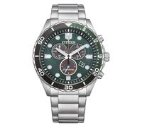 Citizen Orologio da polso da uomo con cronografo Eco-Drive Sporty Aqua