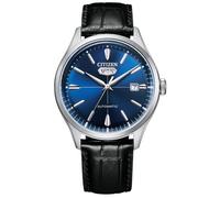 Citizen Orologio da uomo analogico automatico 32022708, marrone, misura unica, cinghie