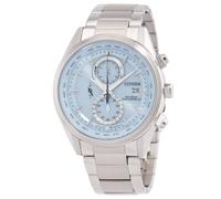 Citizen Orologio da uomo con cronografo perpetuo, quadrante blu, AT8260-85M