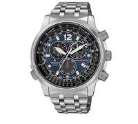 Orologio Citizen Pilot Titanio Eco-Drive Radiocontrollato Cronografo cb5850-80l