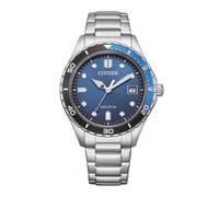 Citizen Orologio Unisex Marina Sporty Eco Drive Blu e Nero