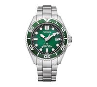 Citizen Promaster Eco-Drive BN0269-50W - Orologio da uomo, 20 bar, in acciaio/verde