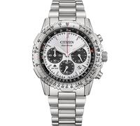 Citizen Promaster CA4660-61A Men's Silver Chronograph Watch - Eco-Drive, 40mm, 200M WR