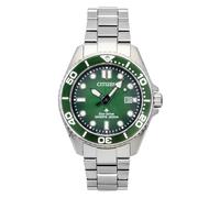 Citizen Promaster Eco-Drive BN0269-50W - Orologio da uomo, 20 bar, in acciaio/verde