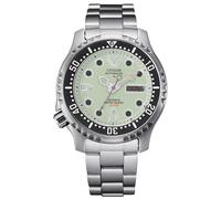 Citizen Promaster NY0040-50W Men's Automatic Diver's Watch - 42mm Full Lume Dial, Stainless Steel Bracelet