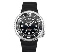 Citizen Promaster Rubber Strap Black Dial Eco-Drive Divers BN1024-01E Mens Watch