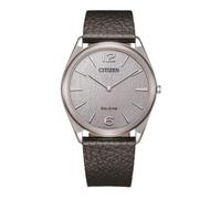 Citizen Suratto AR3120-16A - Orologio da uomo, 38 mm, in acciaio inox, con cinturino in pelle, colore: argento