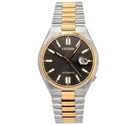 Citizen Orologio da uomo analogico quadrante grigio-NJ0154-80H, grigio, meccanico, Grigio, Meccanico