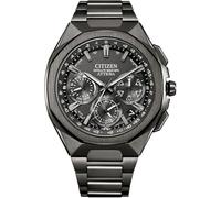 CITIZEN Eco-Drive CC4105-69E - Orologio radiocontrollato da uomo, in titanio Attesa Satellite Wave, antracite., Classico