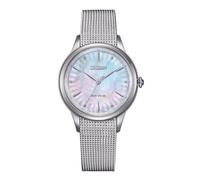 Citizen Orologio EM1150-86D Analogico Eco-Drive Bracciale Acciaio Inossidabile Argento