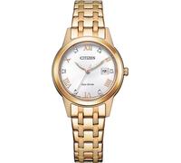 Citizen Women's Analogue Eco-Drive Watch with a Stainless Steel Band Elegance