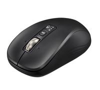 CITLLA Bluetooth Wireless Mouse, 4-Way Silent Portable, 4-Level DPI Adjustable, Universal for Computer, Laptop (Black) (N)