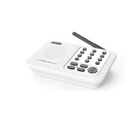 Citofoni, di interfono wireless for la casa, di interfono domestico a lungo raggio for ufficio, wireless bidirezionale da stanza a stanza(White -1 stations)