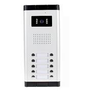 Citofoni wireless per la casa 700TVL di interfono impermeabile Videocitofono Videocamera for esterni Visione a infrarossi IR con pulsanti di chiamata multipli for appartamento/case(520C-10)