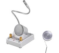 Citofono, altoparlante da finestra, citofono con microfono anti-interferenza, per comunicare attraverso il vetro, ideale per affari, banchi, negozi