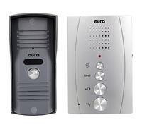 Citofono Eura Adp-13A3 Invito Argento vivavoce 4 fili