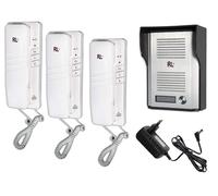 Citofono Monofamiliare 3 Cornette Interfono a parete da Interno casa RL-3203AAA