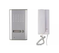 CITOFONO MONOFAMILIARE BIANCO 1 CORNETTA APRI CANCELLO ESTERNO 2 FILI RL-3208A