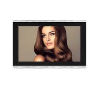 Citofono senza fili, 2MP 1080P Videocitofono da 10 pollici Touch Screen Big Tuya Wireless POE Campanello cablato for controllo accessi RFID Villa Flat(Only monitor)