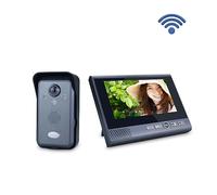 Citofono senza fili Citofono del di videocitofono wireless HD for campanello video intelligente domestico con interfono batteria for appartamento