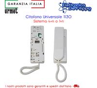 URMET CITOFONO UNIVERSALE 1130/16 ADATTO PER IL RETROFIT SUI CITOFONI ANALOGICI