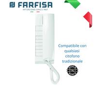 Citofono Universale Farfisa Urmet Bticino e Altri Cornetta compatibile 4+n e 1+n