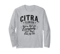 CITRA, Florida Non Siamo per Tutti e va Bene per Noi Maglia a Manica