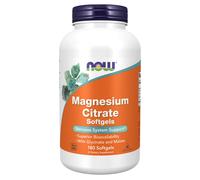 Now Foods Citrato di magnesio in capsule molli, 180 capsule